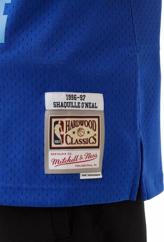 Fanellë basketbolli Mitchell & Ness për meshkuj, blu [Madhësia: S]