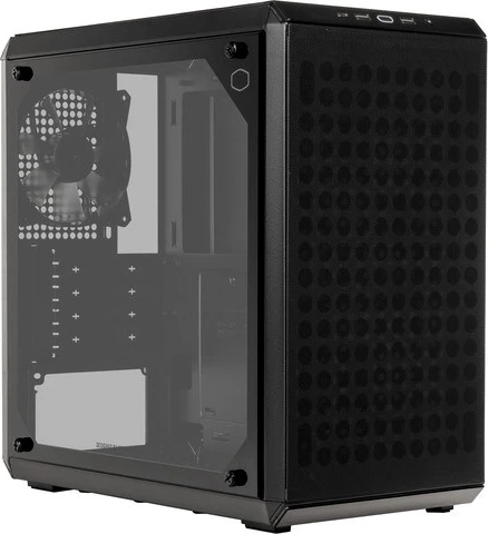 Kasë Cooler Master MasterBox Q300L V2, MATX Mini Tower, e zezë