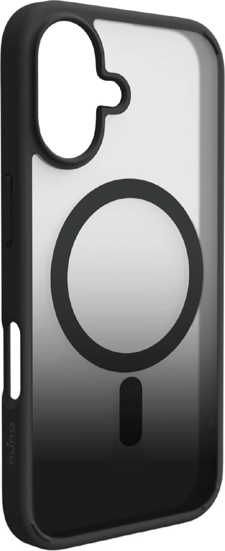 Mbështjellës Puro Gradient për iPhone 17, MagSafe, TPU, i zi