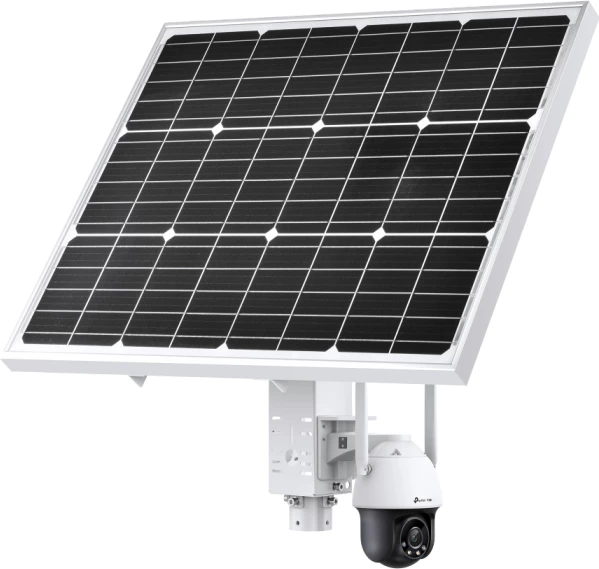 Sistem furnizimi me energji solare inteligjent TP-LINK VIGI SP6020, panel 60W, bateri litium 20.8Ah/10.8V, IP66, bardhë/zezë