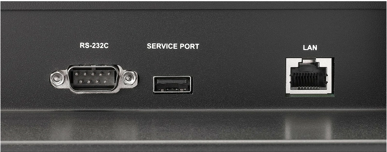 Ekran i madh me prekje SHARP NEC WD551 55 inç, 4K Ultra HD, 1.073 miliardë ngjyra, Ethernet, HDMI, i zi