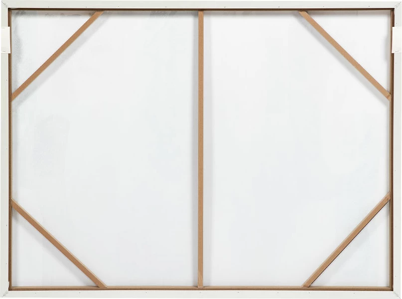 Pikturë dekorative në kanavacë, kornizë druri e bardhë, shumëngjyrëshe, 90x120x4cm