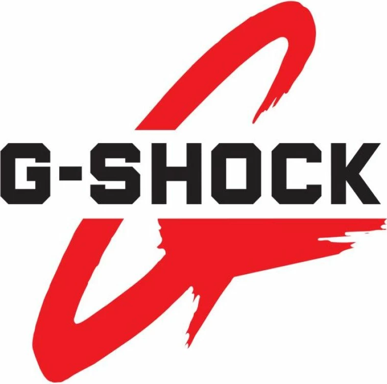 Orë dore për meshkuj Casio G-Shock, e zezë