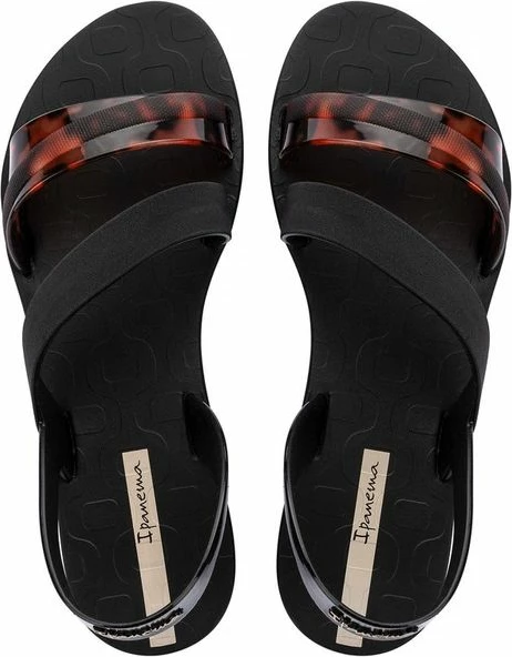Sandale femrash Ipanema Vibrant Sandal Fem, të zeza [Madhësia: 40]