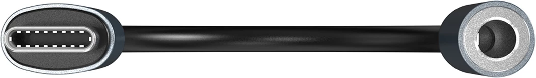 Përshtatës USB-C në 3.5 mm mini jack, Wozinsky, WACM-01, HiFi audio, OMTP/CTIA, alumini, i zi