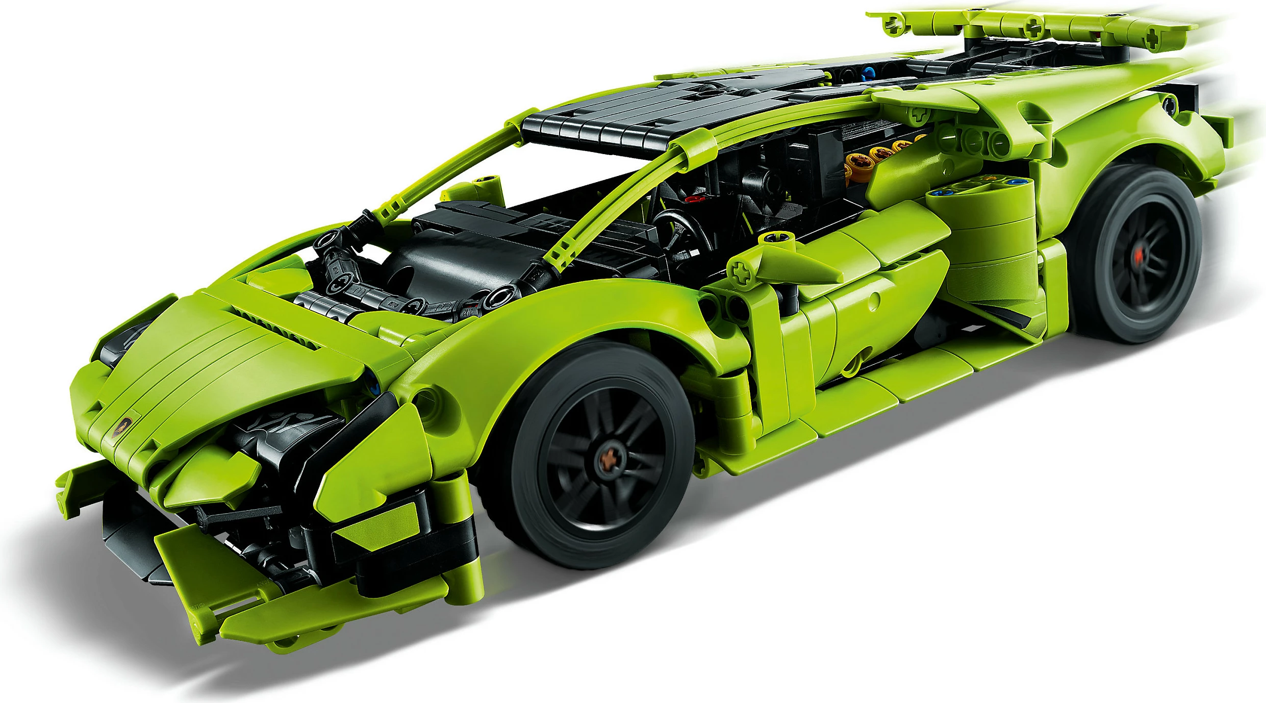 Set ndërtimi LEGO Lamborghini Huracán Tecnica, 806 pjesë, shumëngjyrësh