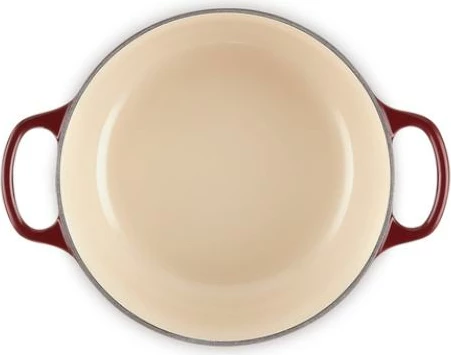enë pjekëse gize me kapak, Le Creuset Signature Roaster Round 20 cm (21177209494441), e kuqe Rhone