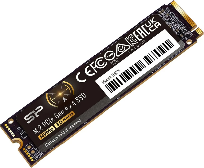 SSD Silicon Power US75, 1 TB, M.2, PCI Express 4.0, NVMe