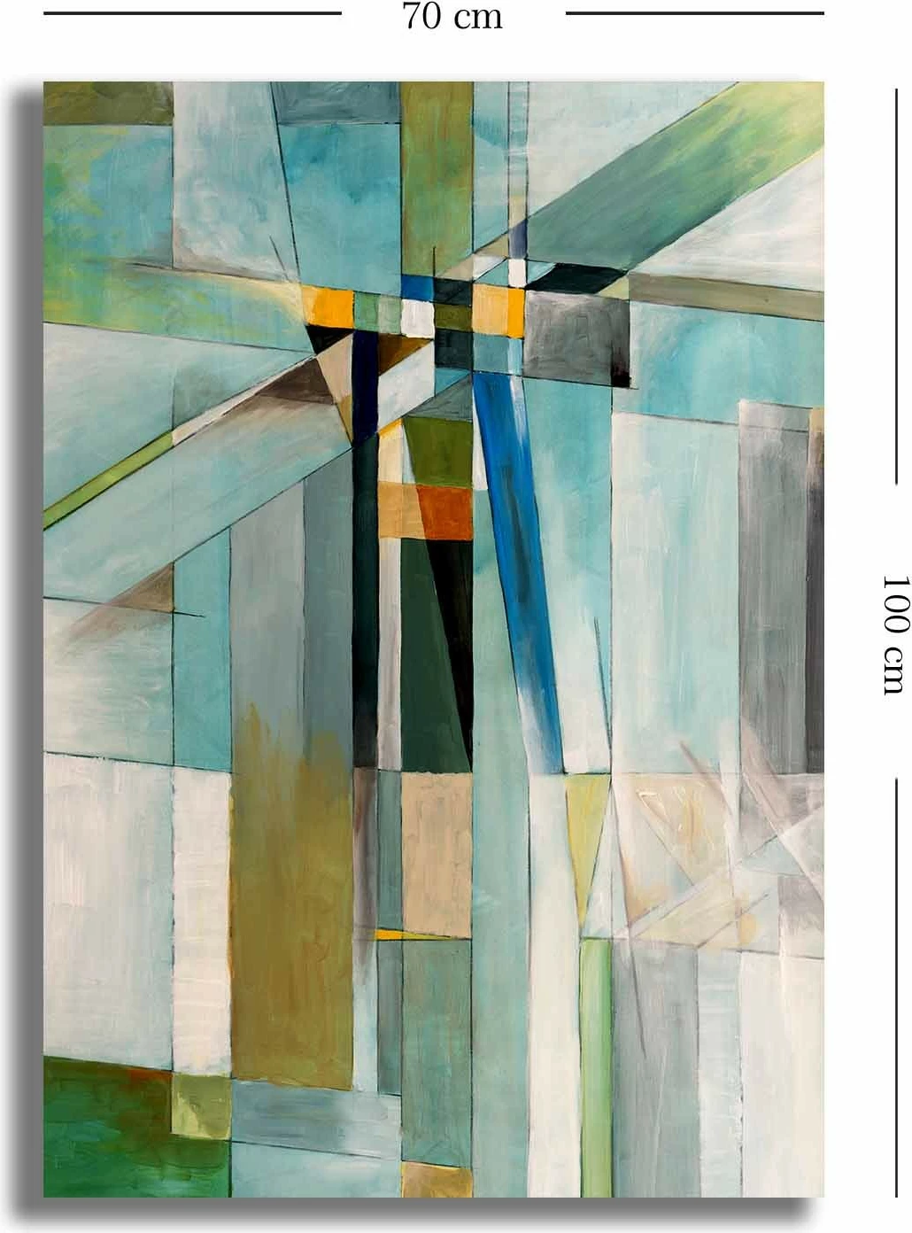 Pikturë dekorative në kanavacë, shumëngjyrëshe, Wallity, 701002021C-015, 70x100cm