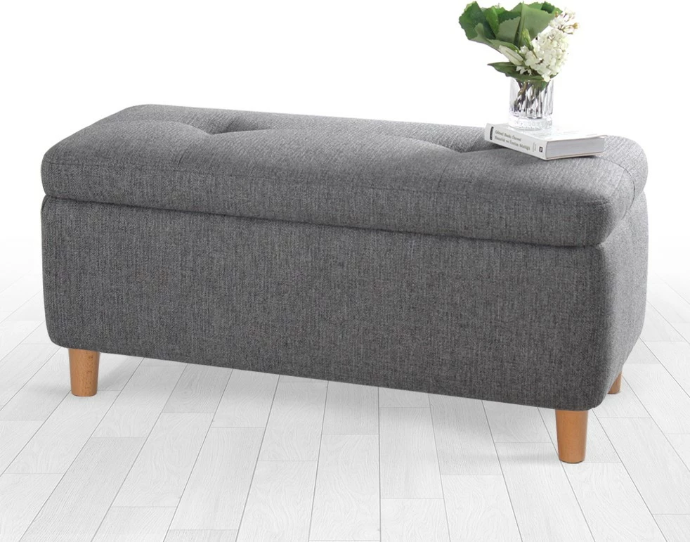 Puf Rocio, ngjyrë gri e errët, Atelier del Sofa