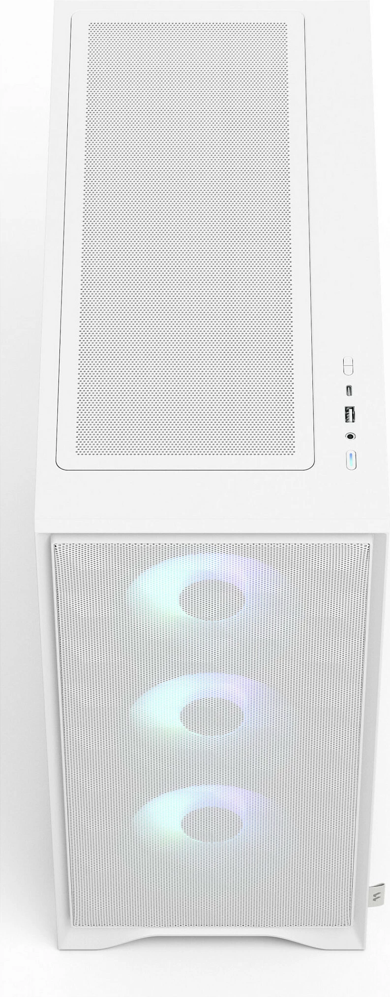 Kasë Fractal Design Pop 2 Air, Midi Tower, ATX/micro ATX/Mini-ITX, TG RGB, e bardhë