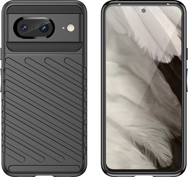 Mbështjellës Hurtel Thunder Case për Google Pixel 8 Pro, i zi