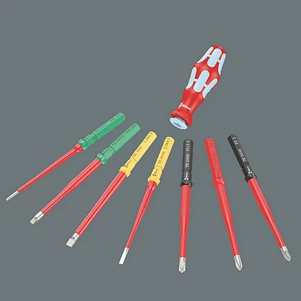 Set veglash Wera 05006631001, 17 copë, mbështjellës i zi