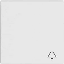 Pllakë mbuluese BUSCH-JAEGER 2520 KI-84, 63x63mm, IP20, glossy, e bardhë