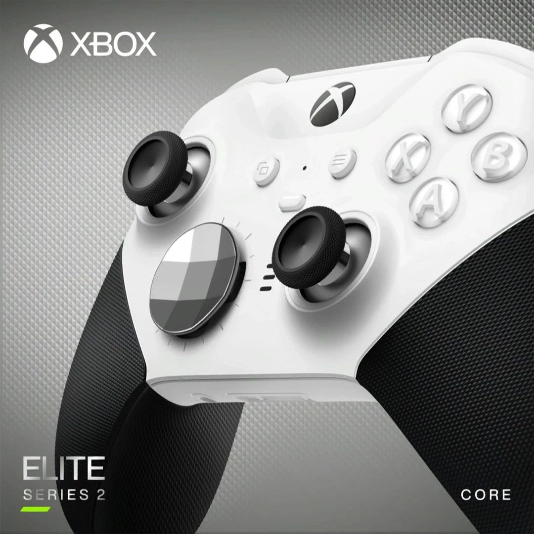Gamepad Microsoft Xbox Elite Wireless Series 2, Bluetooth/USB, PC, Xbox One, Bardhë
