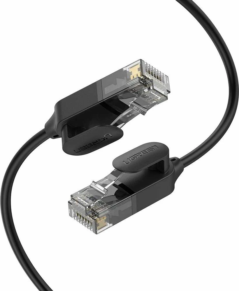 Kabllo Ethernet Ugreen 70656 Cat6A RJ45 10m UTP 1Gbps e zezë