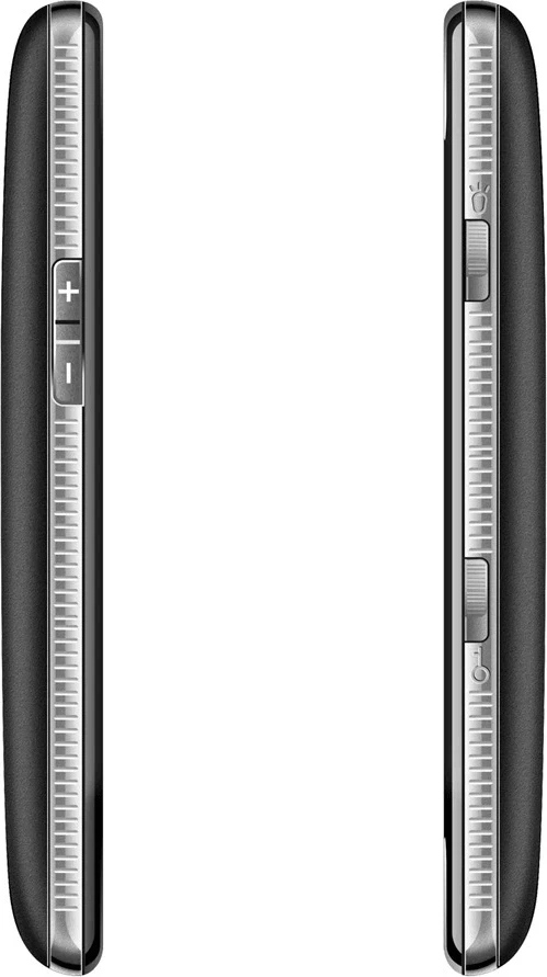 Telefon me butona EVOLVEO Easyphone XR (MPN 20147), ekran me ngjyra, tastiera e madhe, buton SOS, USB-C, stacion karikimi, i zi, set