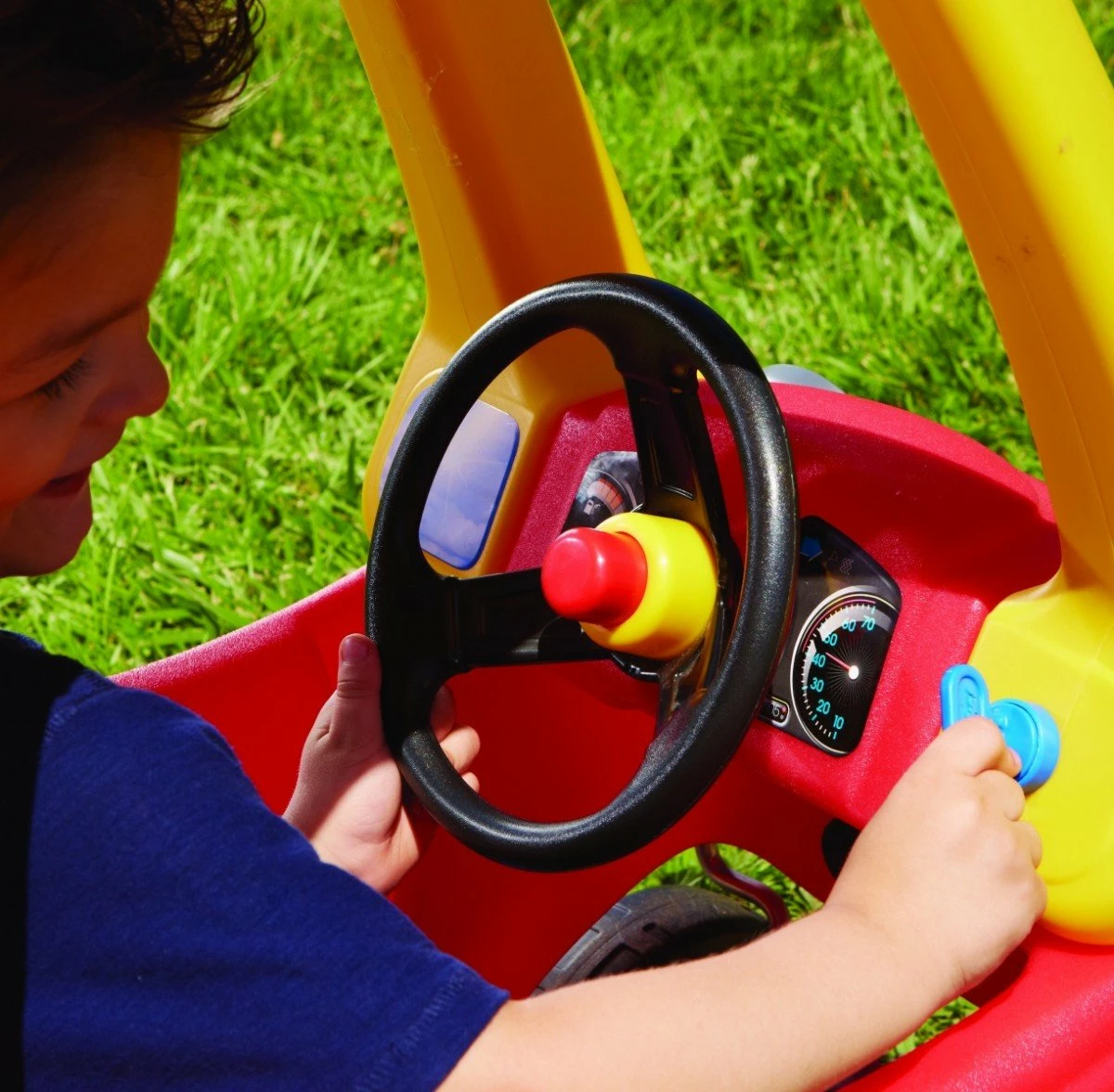 Makinë lodër ride-on Little Tikes Cozy Coupe 170263-PE13, për fëmijë 2+ vjet, max 23 kg, e kuqe