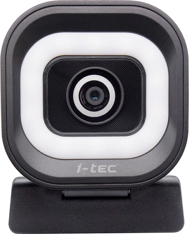 Webcam i-tec SOLOMON 700 STREAM, 4K, Ring Light, 60fps, 8.29MP, e zezë