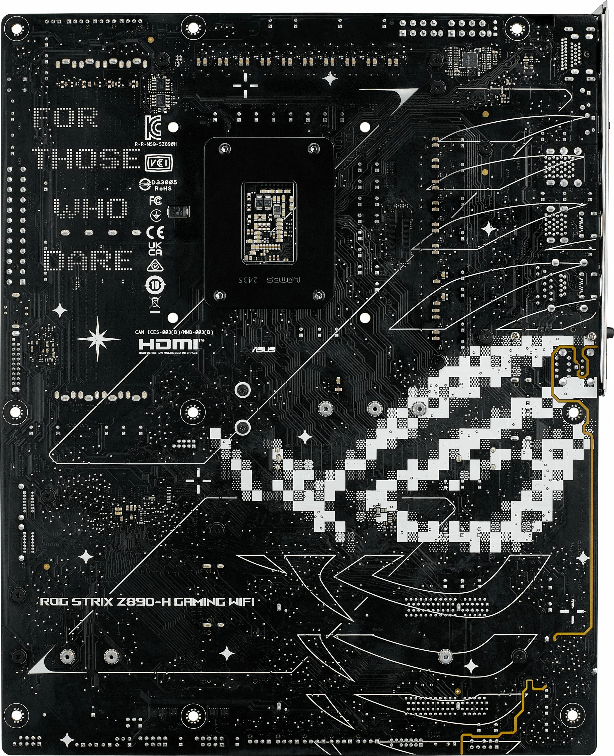 Pllakë amë ASUS ROG STRIX Z890-H, Intel, LGA 1851, DDR5-SDRAM, 256 GB