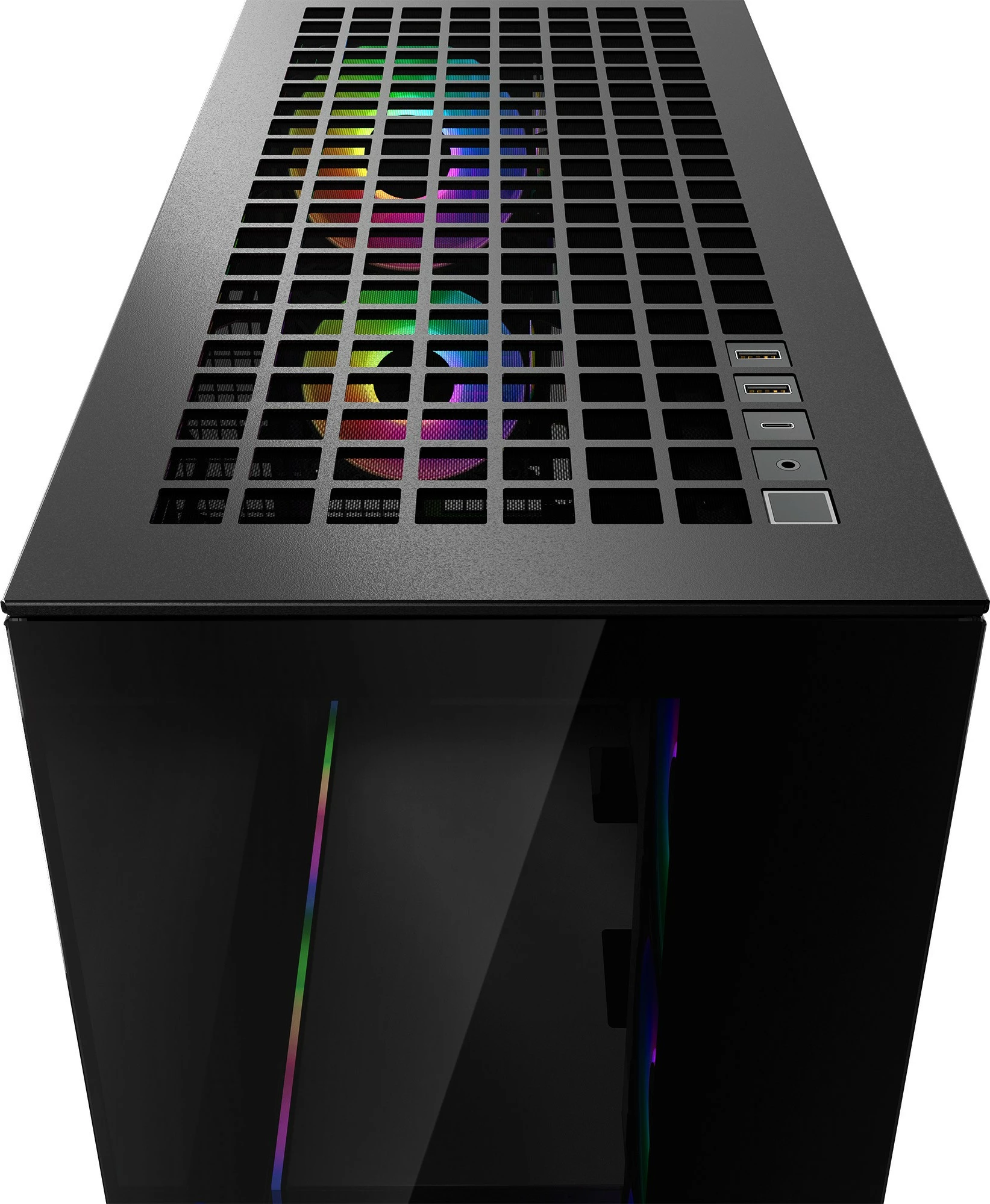 Kasë ARCTIC Xtender Mirrow Black Window, Midi Tower, EATX, RGB, e zezë