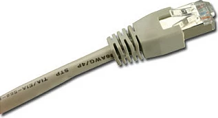 Kabllo rrjeti Sharkoon RJ45 Cat6 S/FTP 5m, gri
