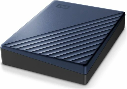 Hard disk ekstern WD My Passport Ultra WDBFTM0050BBL-WESN 5TB 2.5\" USB 3.2 Gen 1 USB-C, blu