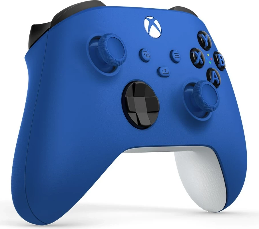 Gamepad Microsoft Xbox Wireless Controller, Bluetooth/USB, për Xbox One/One S/One X, Blu