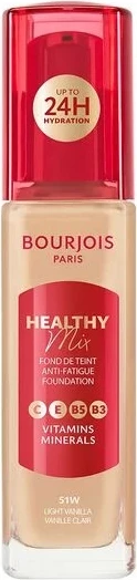 Fondatinë Bourjois Healthy Mix 51W Light Vanilla për femra 30ml