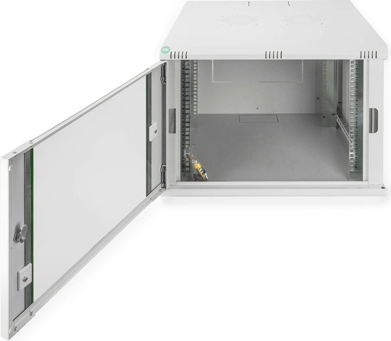 Kasë rrjeti Digitus Dynamic 7HE, 7U, 600x600mm, xham, gri