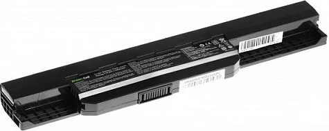 Bateri laptopi Green Cell A31-K53 për Asus X53S/X53T/K53E, 4400mAh 10.8V, e zezë