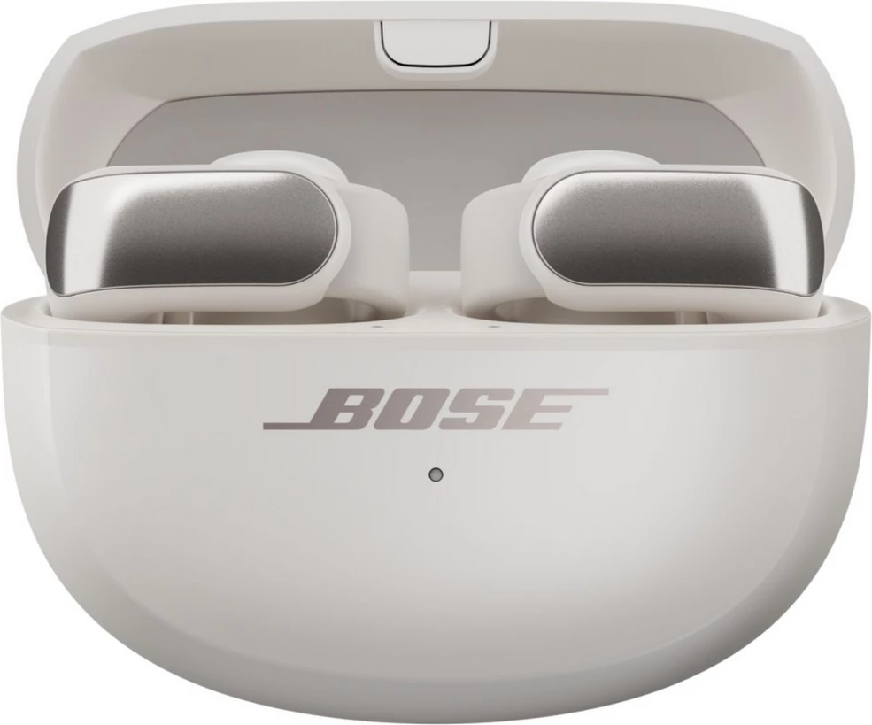 Kufje, Bose, Ultra Open Earbuds 881046-0020, dizajn open-ear, Silver