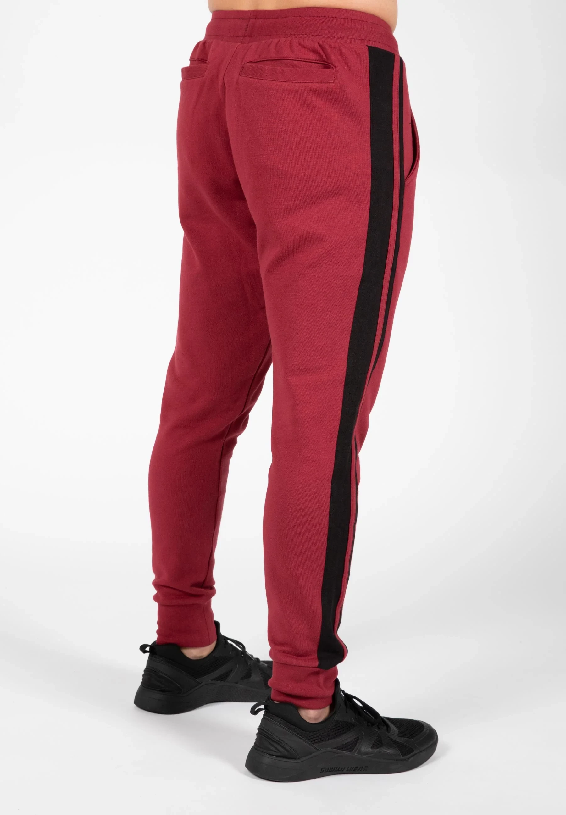 Banks Pants - Burgundy Red/Black [Madhësia: S]