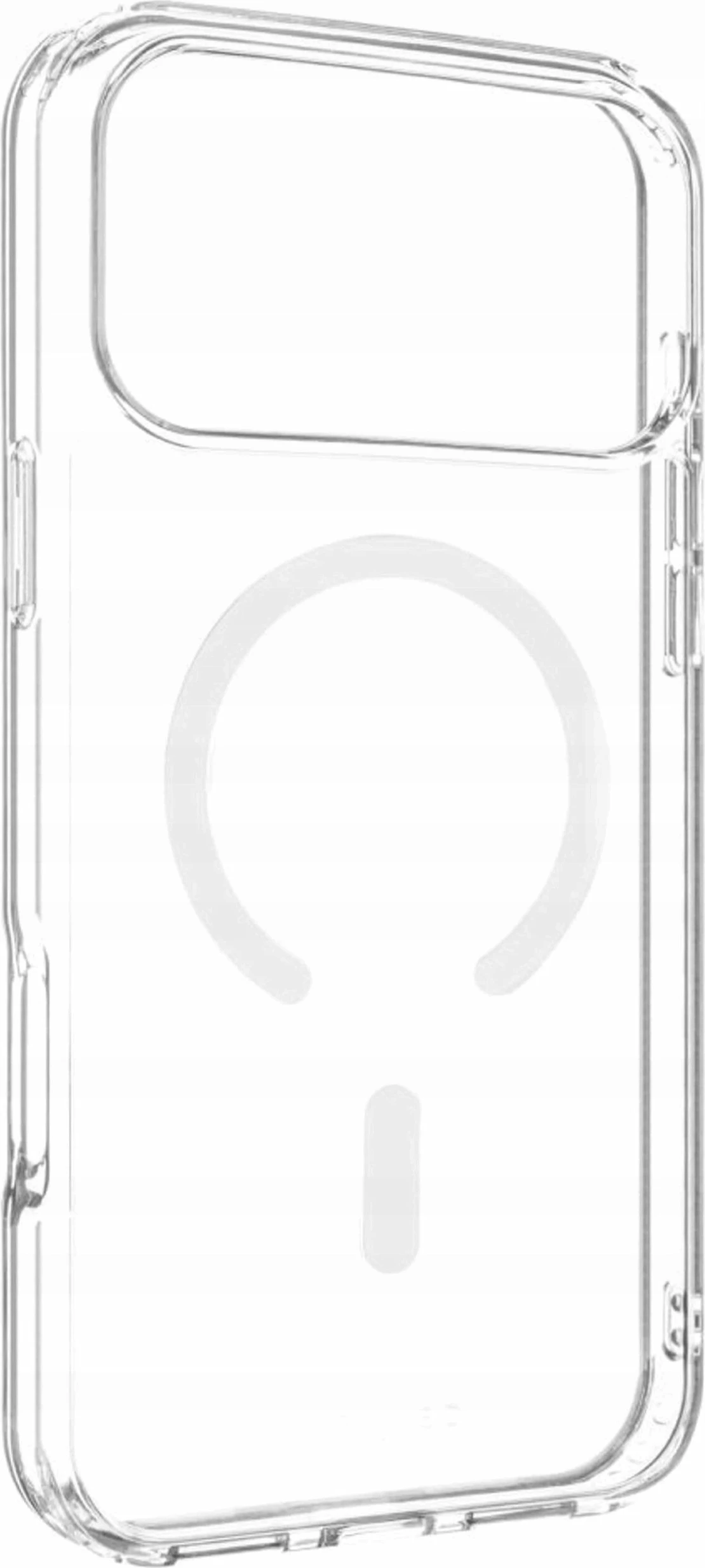 Mbështjellës Fixed MagPure për Apple iPhone 17 Pro Max, TPU/PC, transparent