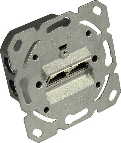 Prizë rrjeti GoodConnections Alcasa GC-N0052, 2x RJ-45, Cat 6