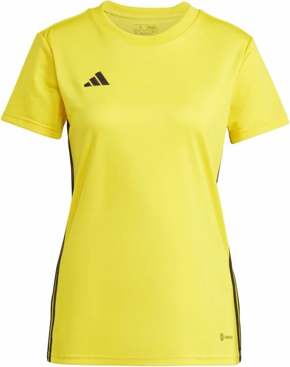Fanellë adidas për femra, e verdhë