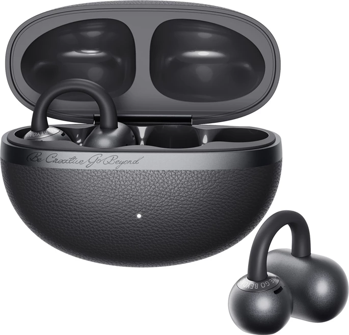 Kufje wireless QCY Crossky C50, Bluetooth 6.0, IPX5, gri