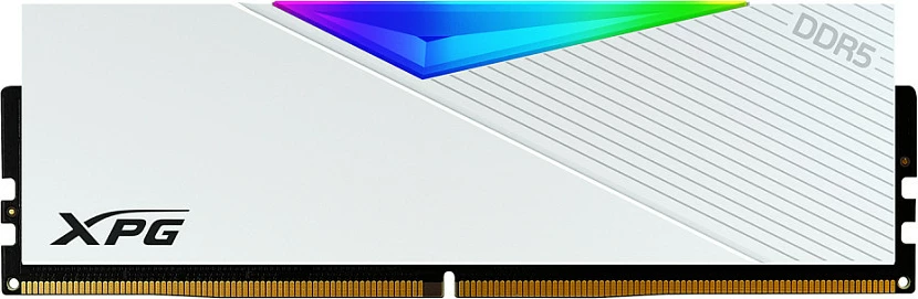 RAM Memorje ADATA XPG Lancer RGB, DDR5 64GB (2x32GB) 6000MHz CL30, e bardhë