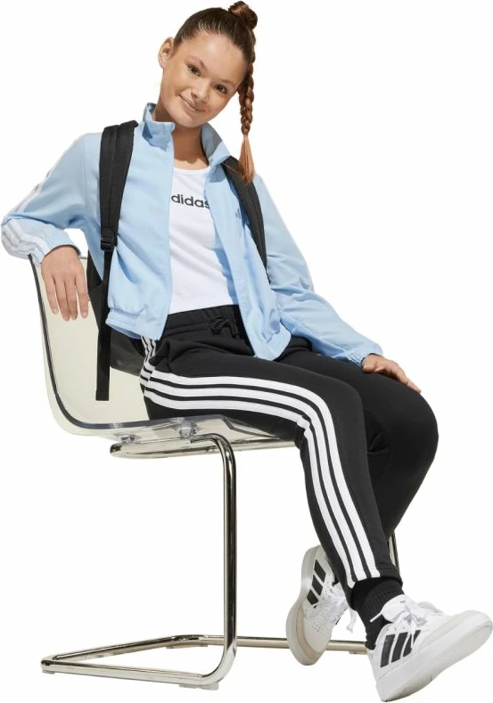 Pantallona për fëmijë adidas Essentials JJ3449, të zeza [Madhësia: 164 cm]