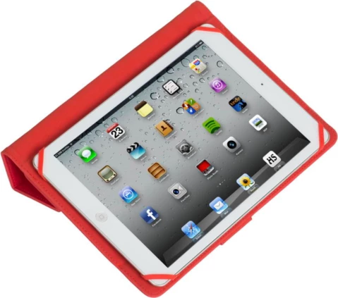 Çantë/mbështjellës për tablet RIVACASE 3137, 9.7-10.5", PU lëkurë, funksion stand, e kuqe