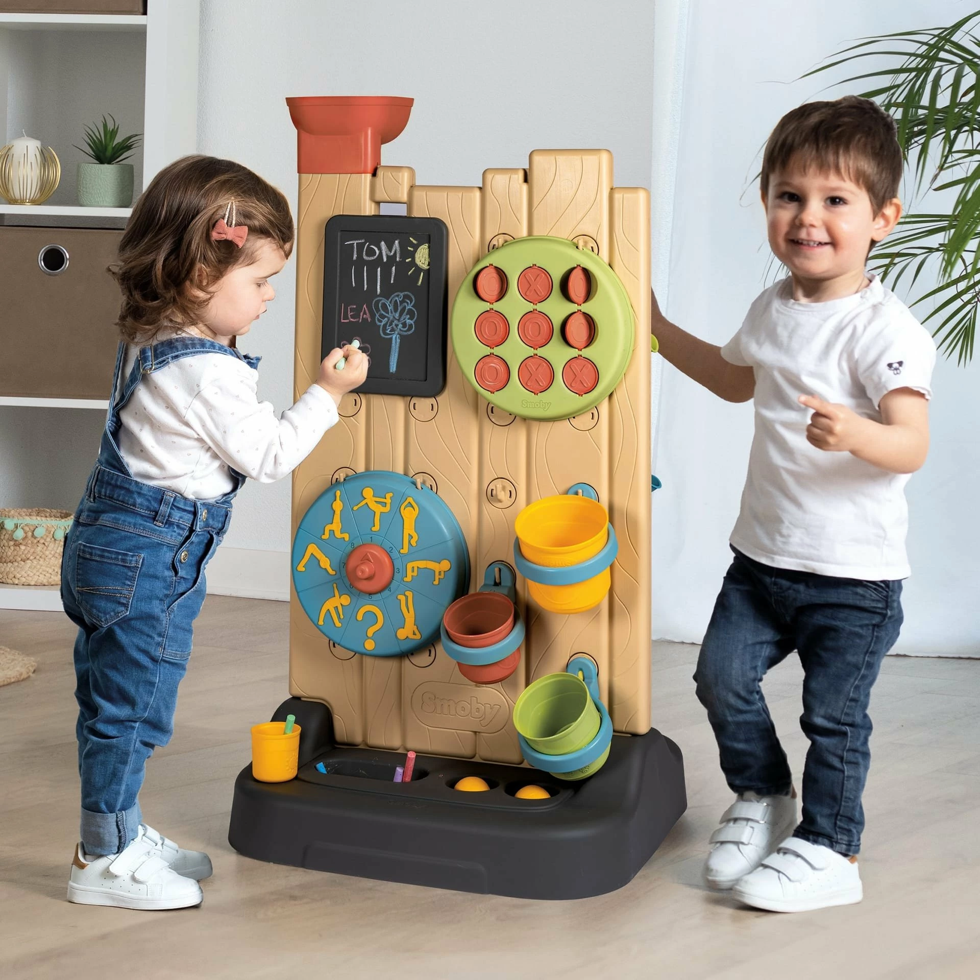 Mur aktiviteti Smoby Smoby Life, dy-anësh, 48.2 x 88.5 x 42.8 cm