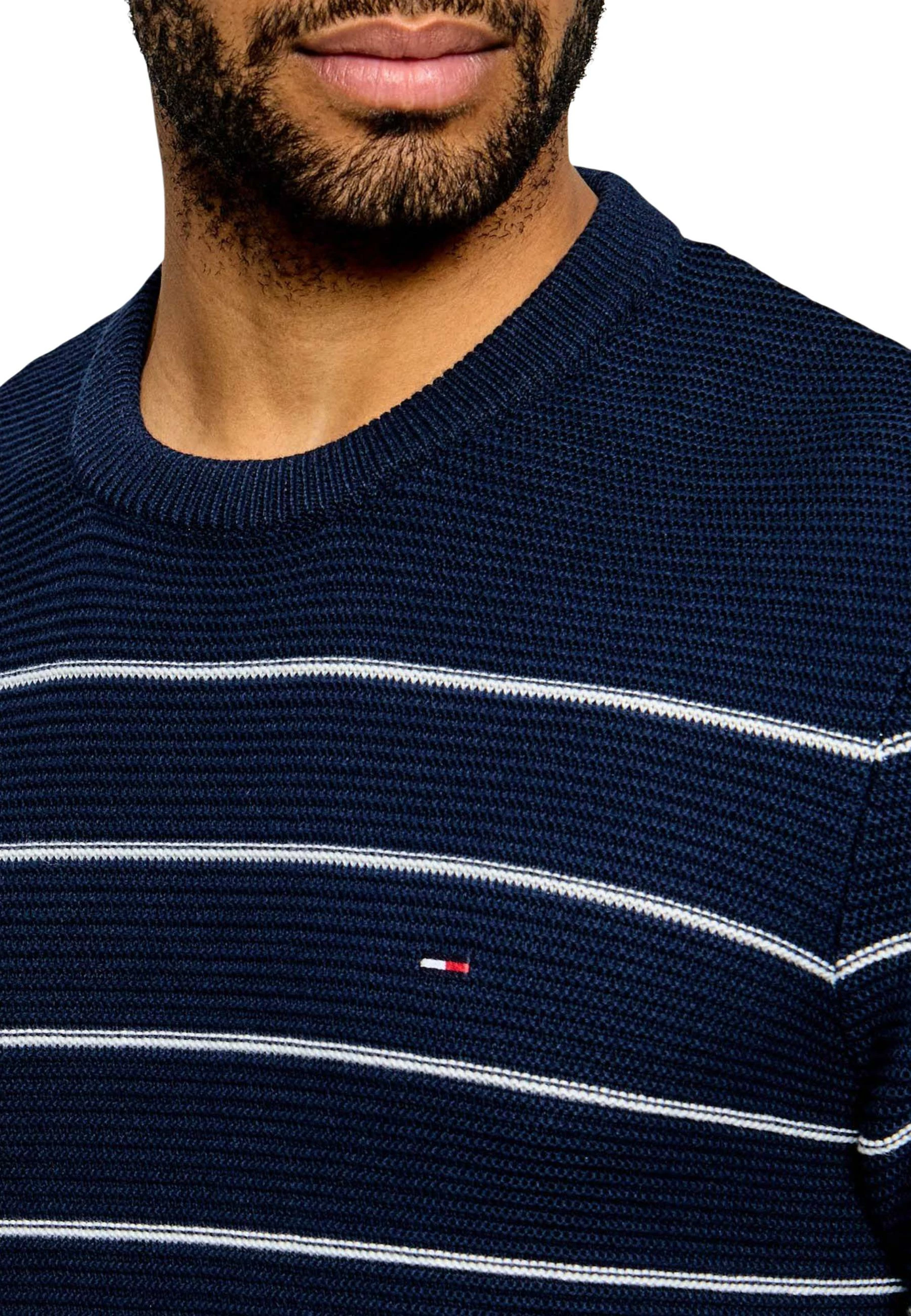 Xhemper për meshkuj Tommy Hilfiger Jeans DM0DM23384, blu e errët [Madhësia: S]