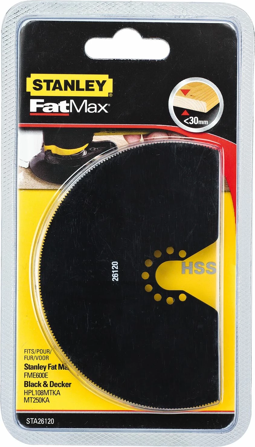 Teh gjysmë-rrethor HSS për vegël osciluese Stanley FatMax STA26120 100 mm, 1 copë