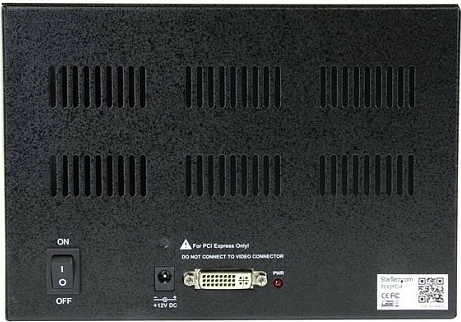 Kasë zgjerimi PCIe StarTech, 4 slote PCI, e zezë
