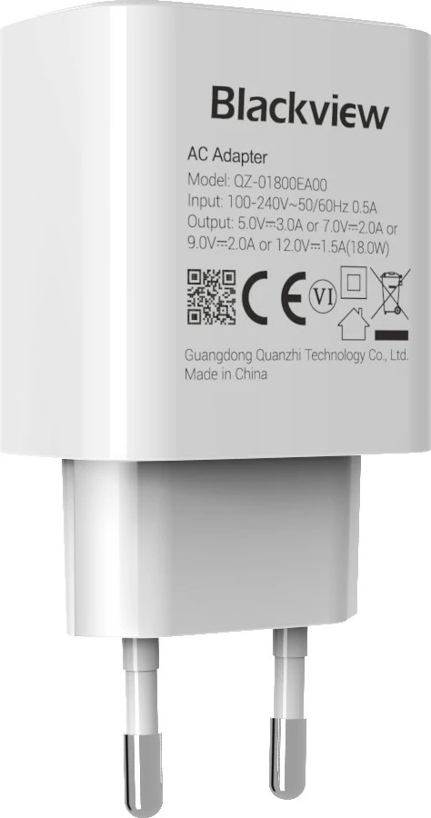 Karikues muri Blackview CHAR-18W/BV, 18W, USB Type-C, Bardhë
