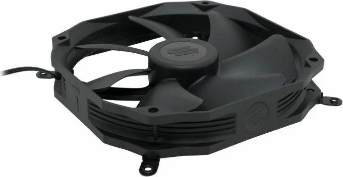 Ventilator kasë PC SilentiumPC Sigma Pro 140 PWM SPC137 140 mm i zi