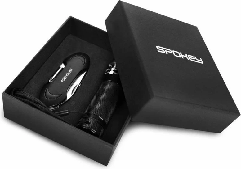 Mjet multifunksional Spokey Zoom, për meshkuj dhe femra, i zi