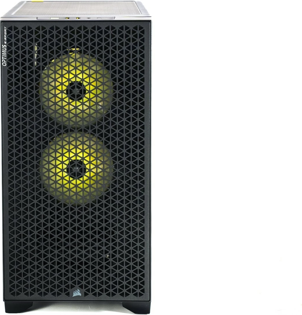 Kompjuter desktop gaming OPTIMUS GA520T-CR12 Ryzen 5 5500 16GB RAM 1TB SSD Radeon RX 9060 OC 8GB Windows 11 Home, zi