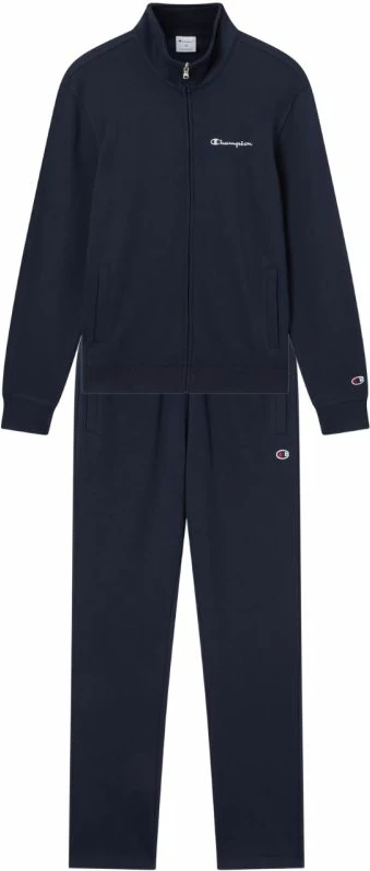Trenerka për meshkuj Champion Full Zip Suit 222248 BS501, e kaltër e errët