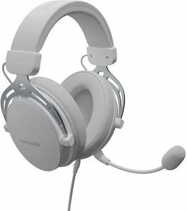 Kufje gaming GENESIS Toron 531 (NSG-2339) me mikrofon, të lidhshme me kabllo 3.5mm, të bardha
